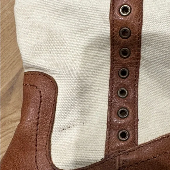 FRYE canvas and leather boots - Picture 7 of 16